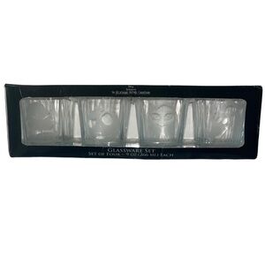 NWT Silver Buffalo Nightmare Before Christmas Glass Set 9oz